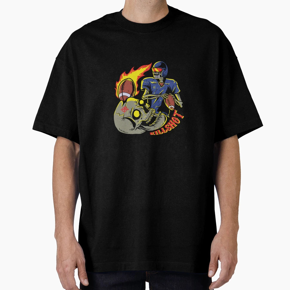 Killshot American Football Player T-Shirt - Custom Art Print Men Women - T-Shirt, Sweatshirt, Hoodie