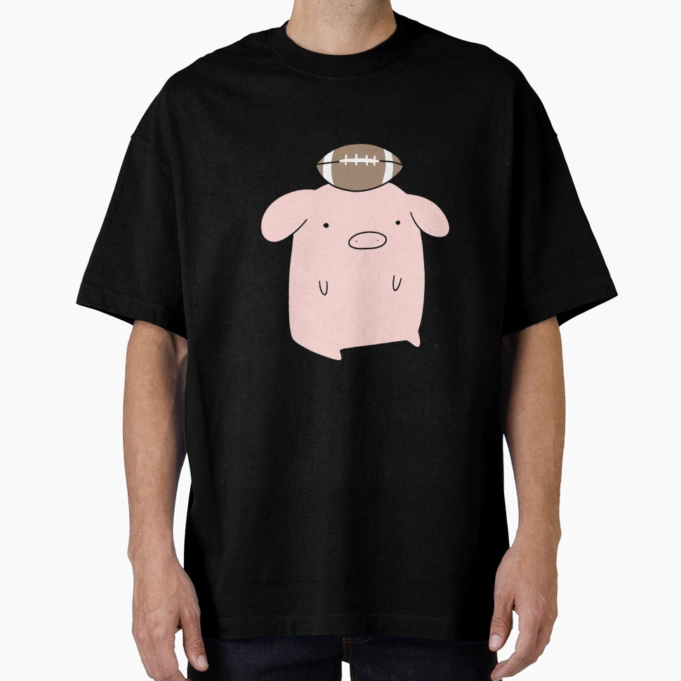 Football Pig T-Shirt - Graphic Print Men Women - T-Shirt, Sweatshirt, Hoodie