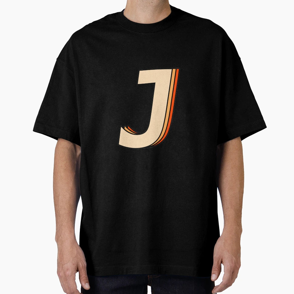 Orange J T-Shirt - Aesthetic Graphic Unisex - T-Shirt, Sweatshirt, Hoodie