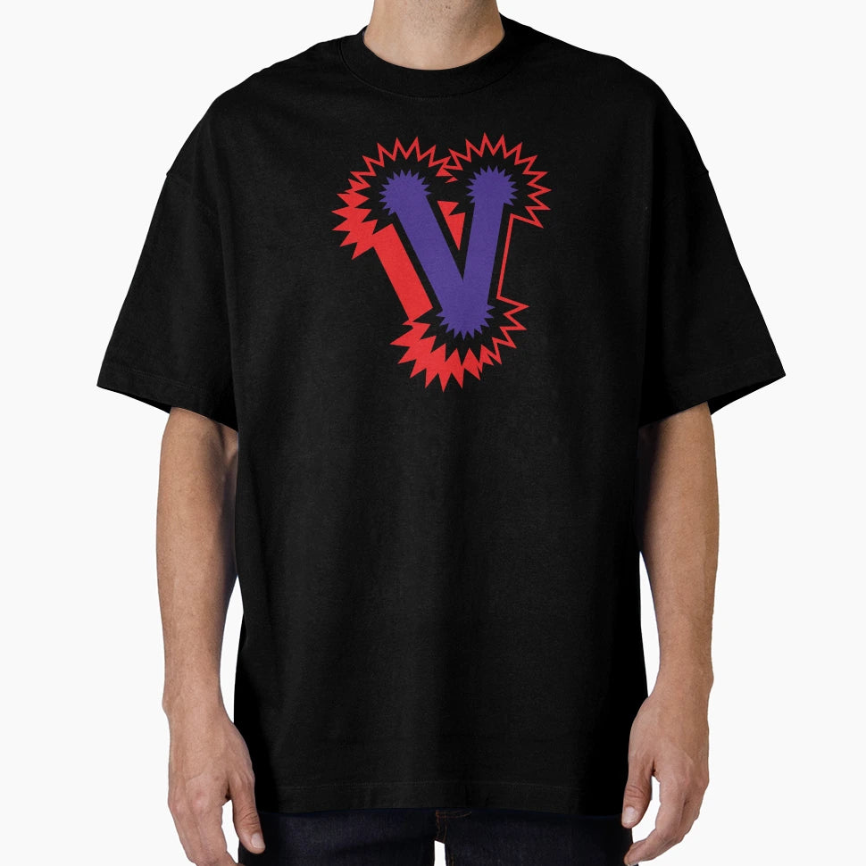 V Initial Letter V T-Shirt - Aesthetic Graphic Unisex - T-Shirt, Sweatshirt, Hoodie