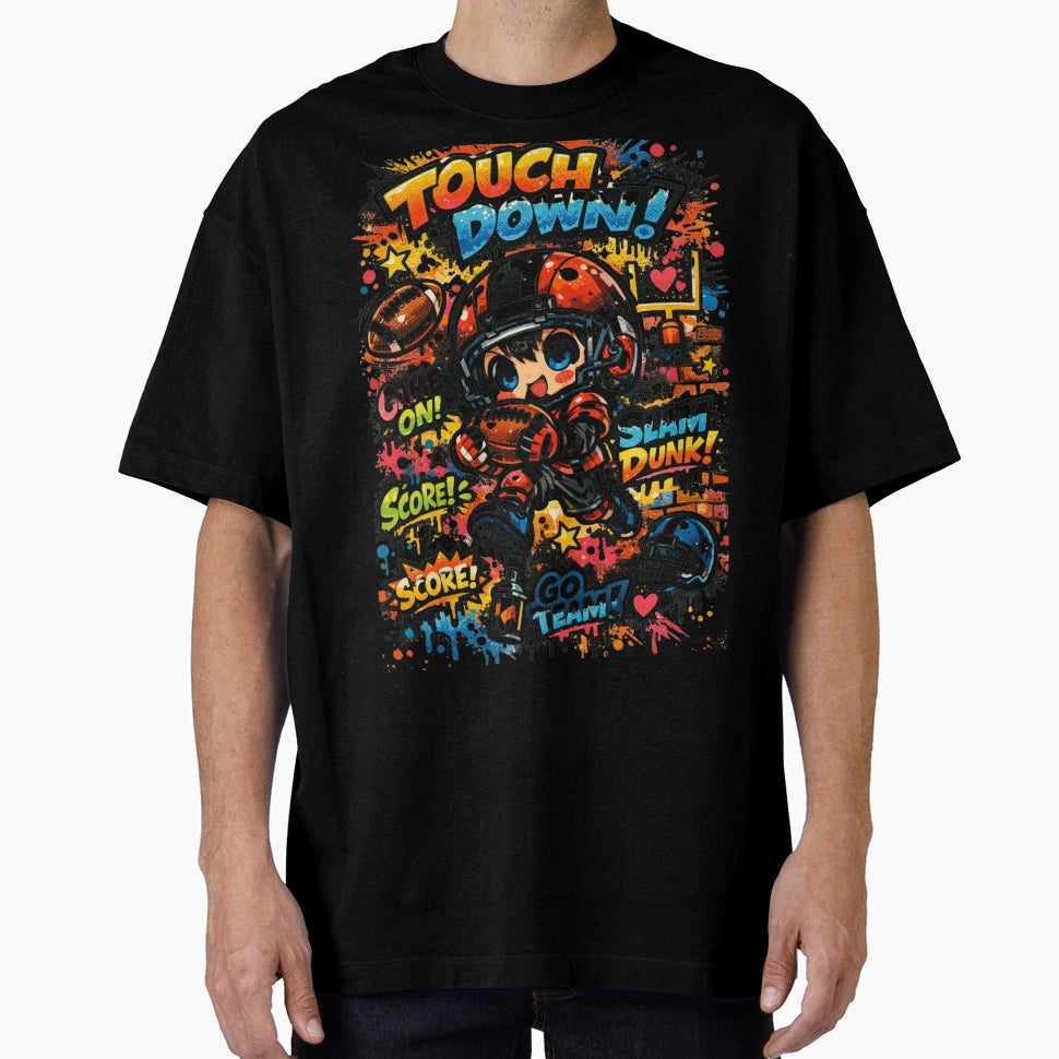 Dribble Dreamer Kawaii Graffiti T-Shirt - Novelty Apparel for Adults - T-Shirt, Sweatshirt, Hoodie