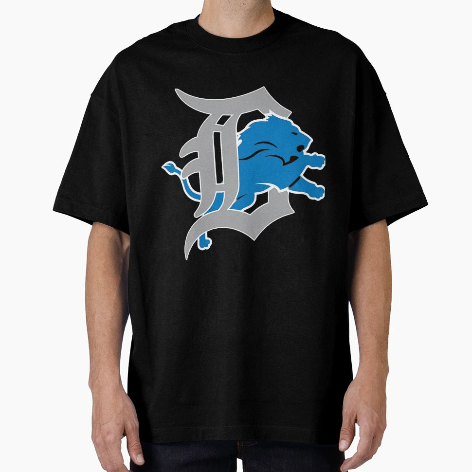 Football Detroit Lions T-Shirt - Trendy Graphic for Adults - T-Shirt, Sweatshirt, Hoodie