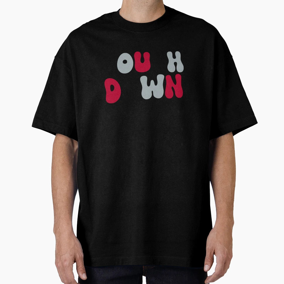 Touch Down Touchdown Red Black And T-Shirt - Novelty Apparel Men Women - T-Shirt, Sweatshirt, Hoodie