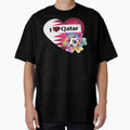 Qatar I Love T-Shirt - Custom Art Print for Adults - T-Shirt, Sweatshirt, Hoodie