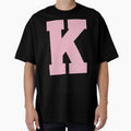 Alphabet Rose K Sports Letter K T-Shirt - Casual Everyday Wear Men Women - T-Shirt, Sweatshirt, Hoodie
