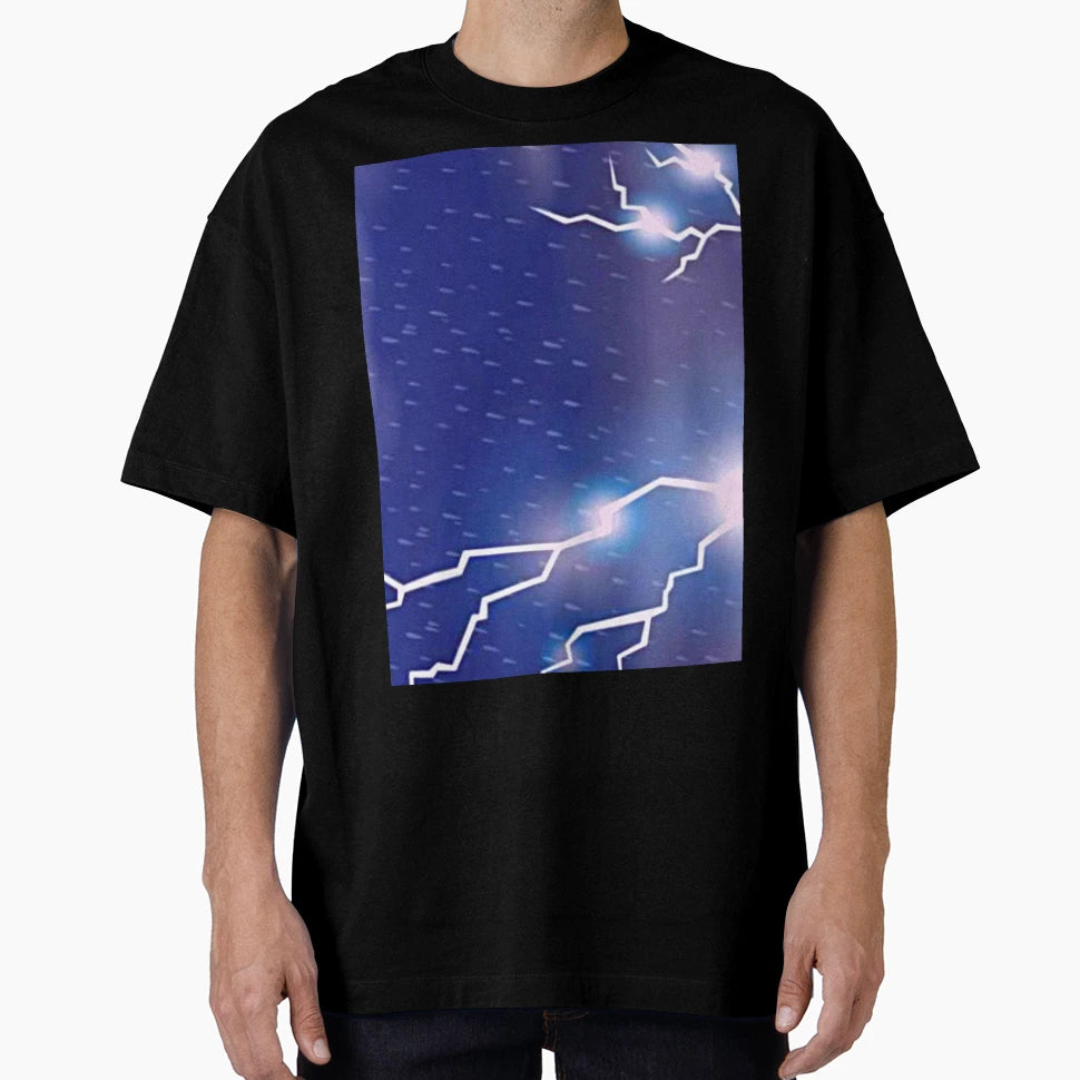 Lightning Storm T-Shirt - Minimalist Print Unisex - T-Shirt, Sweatshirt, Hoodie