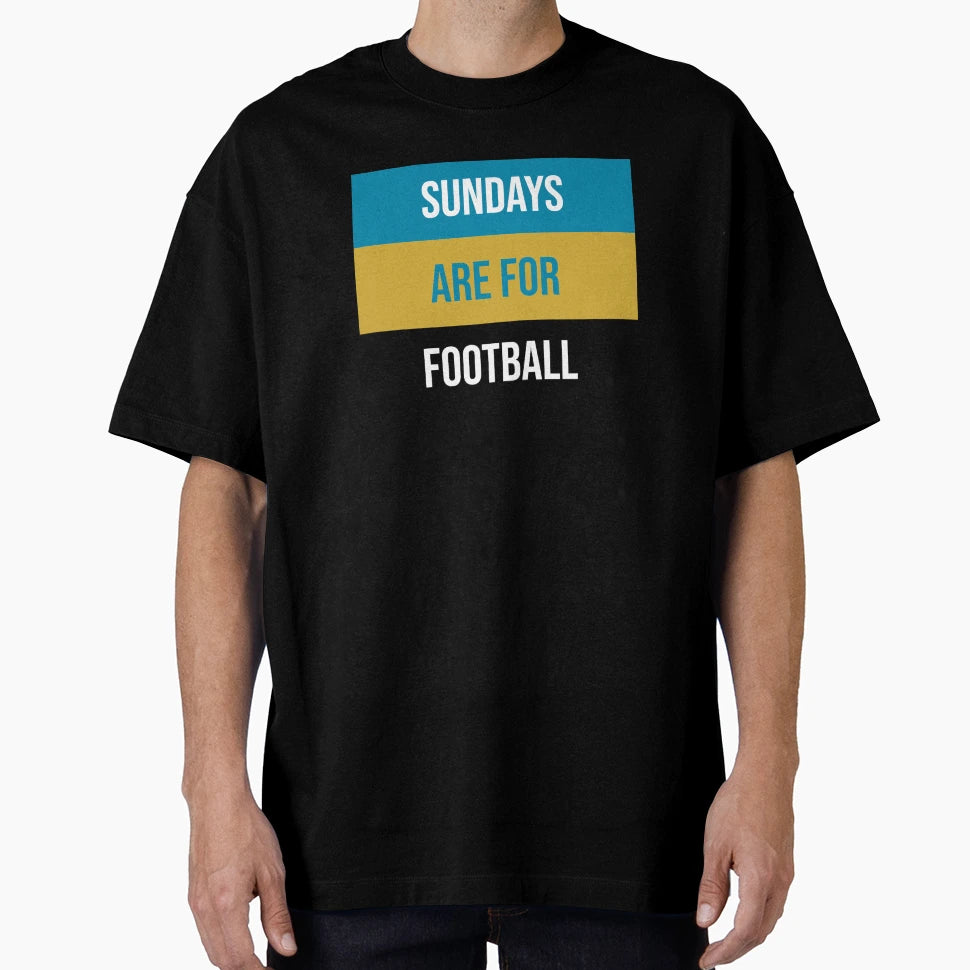 Sundays Are Football T-Shirt - Trendy Graphic for Adults - T-Shirt, Sweatshirt, Hoodie