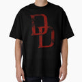 Daredevil Logo Distressed T-Shirt - Novelty Apparel Unisex - T-Shirt, Sweatshirt, Hoodie