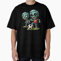 Zombie Soccer Halloween T-Shirt - Fun Novelty Design for Adults - T-Shirt, Sweatshirt, Hoodie