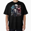Spooky Halloween Skeleton American T-Shirt - Fun Novelty Design Unisex - T-Shirt, Sweatshirt, Hoodie