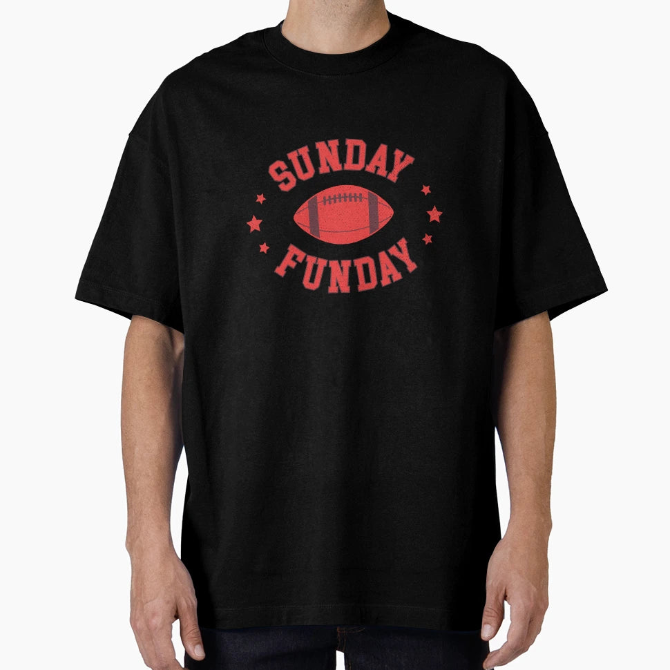 Sunday Funday Rugbby T-Shirt - Streetwear Style Men Women - T-Shirt, Sweatshirt, Hoodie