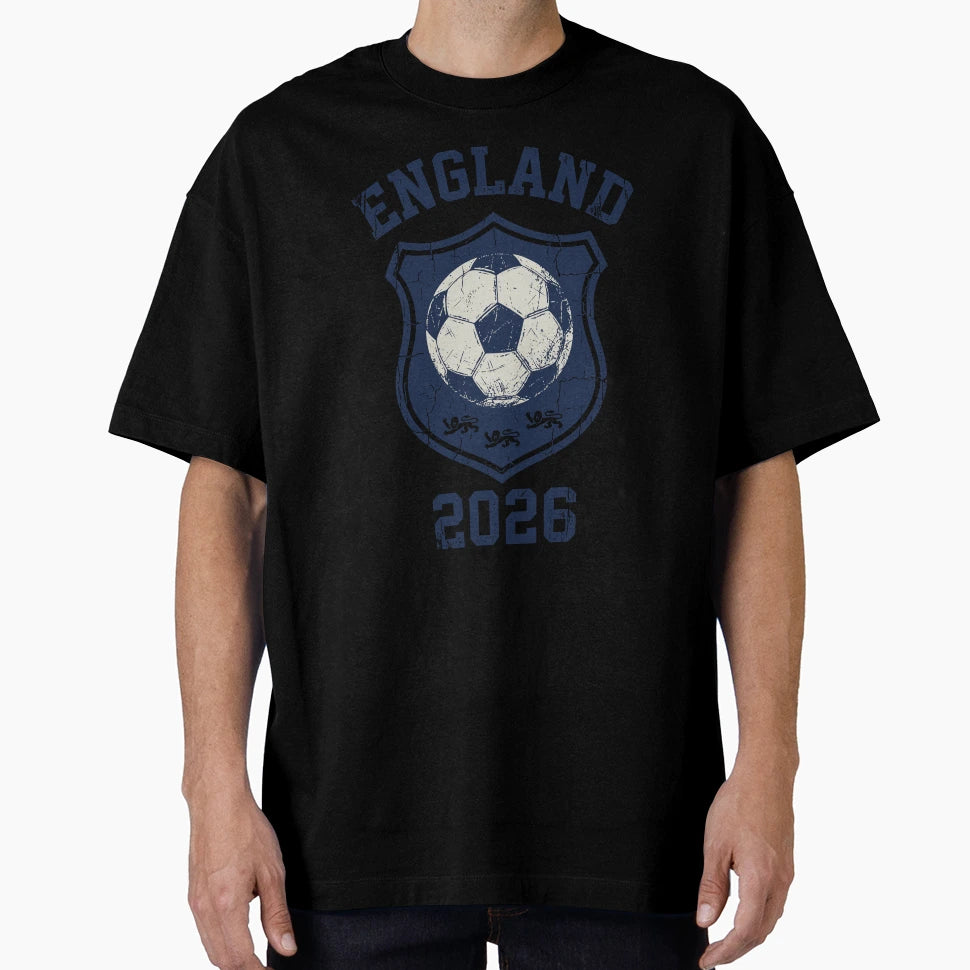 England 2026 Soccer Fan Sports T-Shirt - Streetwear Style Men Women - T-Shirt, Sweatshirt, Hoodie
