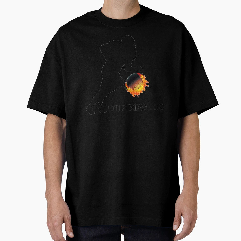 Super Bowl 50 T-Shirt - Minimalist Print Unisex - T-Shirt, Sweatshirt, Hoodie