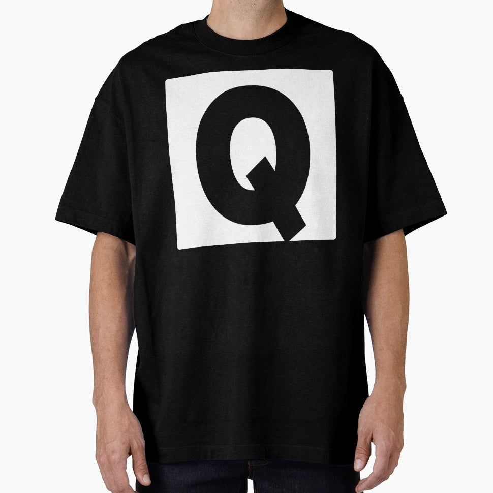Letter Q T-Shirt - Trendy Graphic Men Women - T-Shirt, Sweatshirt, Hoodie