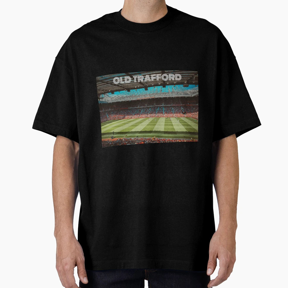Old Trafford Manchester United T-Shirt - Minimalist Print Men Women - T-Shirt, Sweatshirt, Hoodie