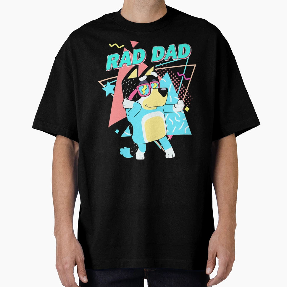 Funny Rad Dad Fathers Day Dad T-Shirt - Graphic Print for Adults - T-Shirt, Sweatshirt, Hoodie