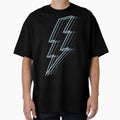 Blue Lightning T-Shirt - Novelty Apparel Unisex - T-Shirt, Sweatshirt, Hoodie