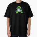 Athletic Arena Football Monogram T-Shirt - Unique Graphic Unisex - T-Shirt, Sweatshirt, Hoodie