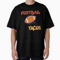 Football And Tacos Best Seller T-Shirt - Minimalist Print for Adults - T-Shirt, Sweatshirt, Hoodie
