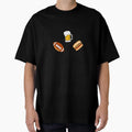 Football Lover Snacks T-Shirt - Streetwear Style for Adults - T-Shirt, Sweatshirt, Hoodie