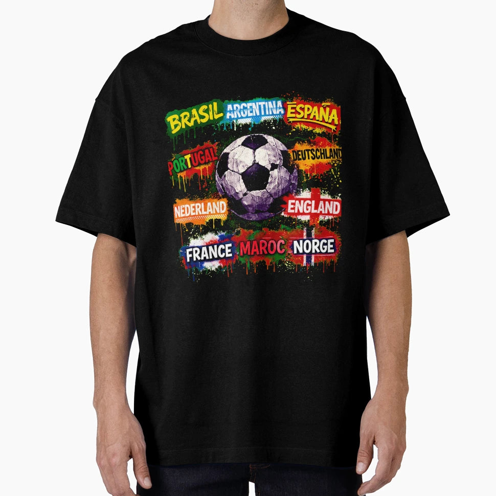 World Football Favorites 2026 Elite T-Shirt - Minimalist Print for Adults - T-Shirt, Sweatshirt, Hoodie