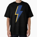 Blue Yellow Lightning Bolt T-Shirt - Unique Graphic Unisex - T-Shirt, Sweatshirt, Hoodie