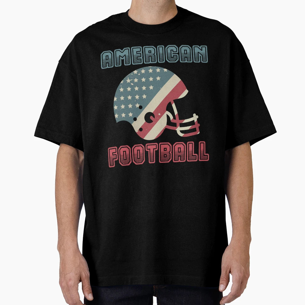 American Football T-Shirt - Minimalist Print Men Women - T-Shirt, Sweatshirt, Hoodie