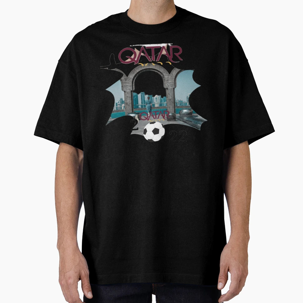 Qatar City T-Shirt - Minimalist Print Men Women - T-Shirt, Sweatshirt, Hoodie