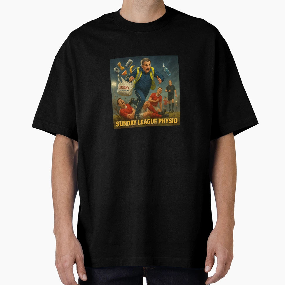 Sunday League Physio T-Shirt - Fun Novelty Design Unisex - T-Shirt, Sweatshirt, Hoodie