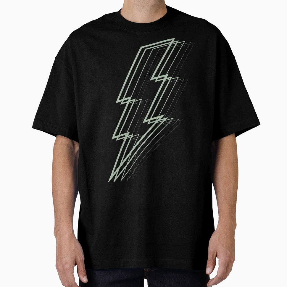 Sage Green Lightning T-Shirt - Casual Everyday Wear Men Women - T-Shirt, Sweatshirt, Hoodie