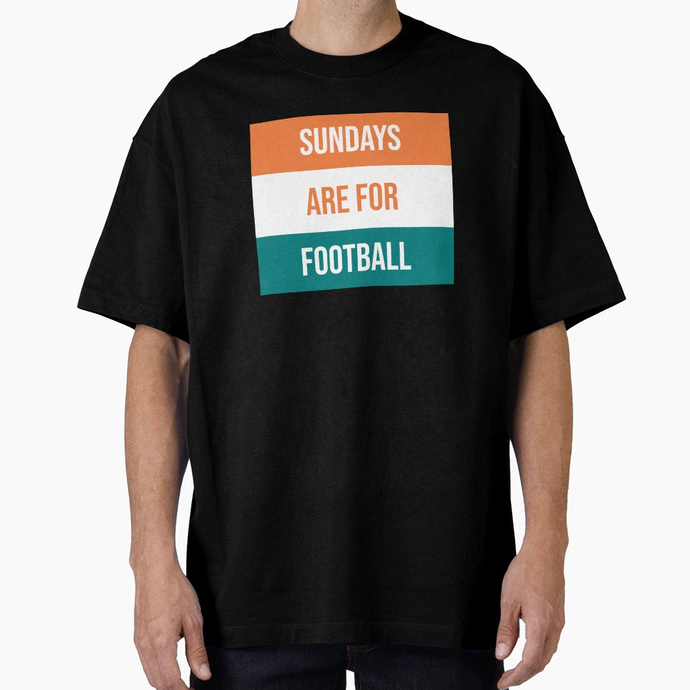 Sundays Are Football T-Shirt - Custom Art Print Unisex - T-Shirt, Sweatshirt, Hoodie