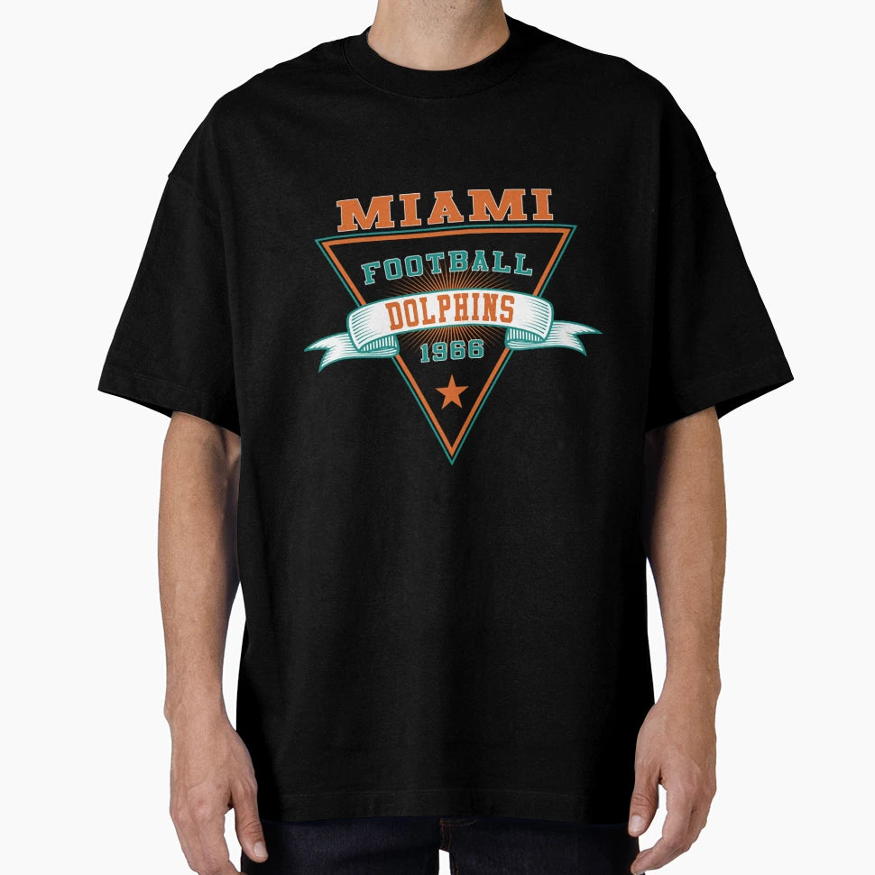 Art Miami Dolphins T-Shirt - Minimalist Print Men Women - T-Shirt, Sweatshirt, Hoodie