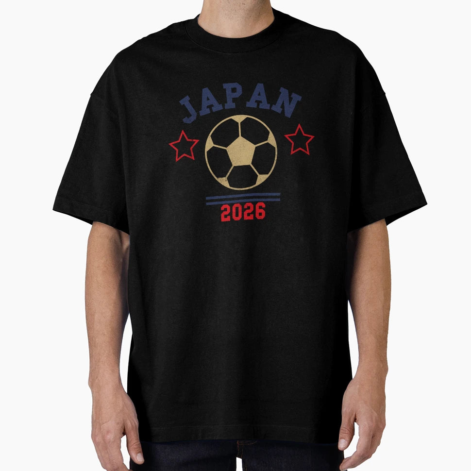 Japan 2026 Soccer T-Shirt - Casual Everyday Wear Men Women - T-Shirt, Sweatshirt, Hoodie