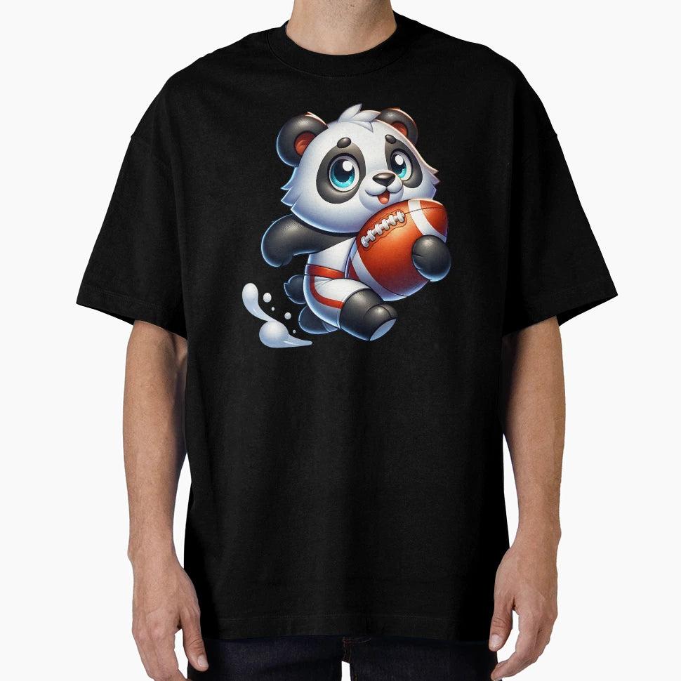 Fantay Football Panda T-Shirt - Streetwear Style Men Women - T-Shirt, Sweatshirt, Hoodie