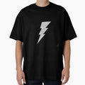 Silver Lightning Bolt T-Shirt - Streetwear Style Unisex - T-Shirt, Sweatshirt, Hoodie