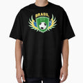 Brasil Soccer Futbol Team T-Shirt - Minimalist Print Men Women - T-Shirt, Sweatshirt, Hoodie
