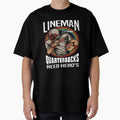 Lineman Because Quarterbacks Need T-Shirt - Casual Everyday Wear Men Women - T-Shirt, Sweatshirt, Hoodie