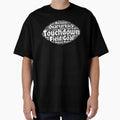 Football Words Shape Pigskin American T-Shirt - Graphic Print for Adults - T-Shirt, Sweatshirt, Hoodie