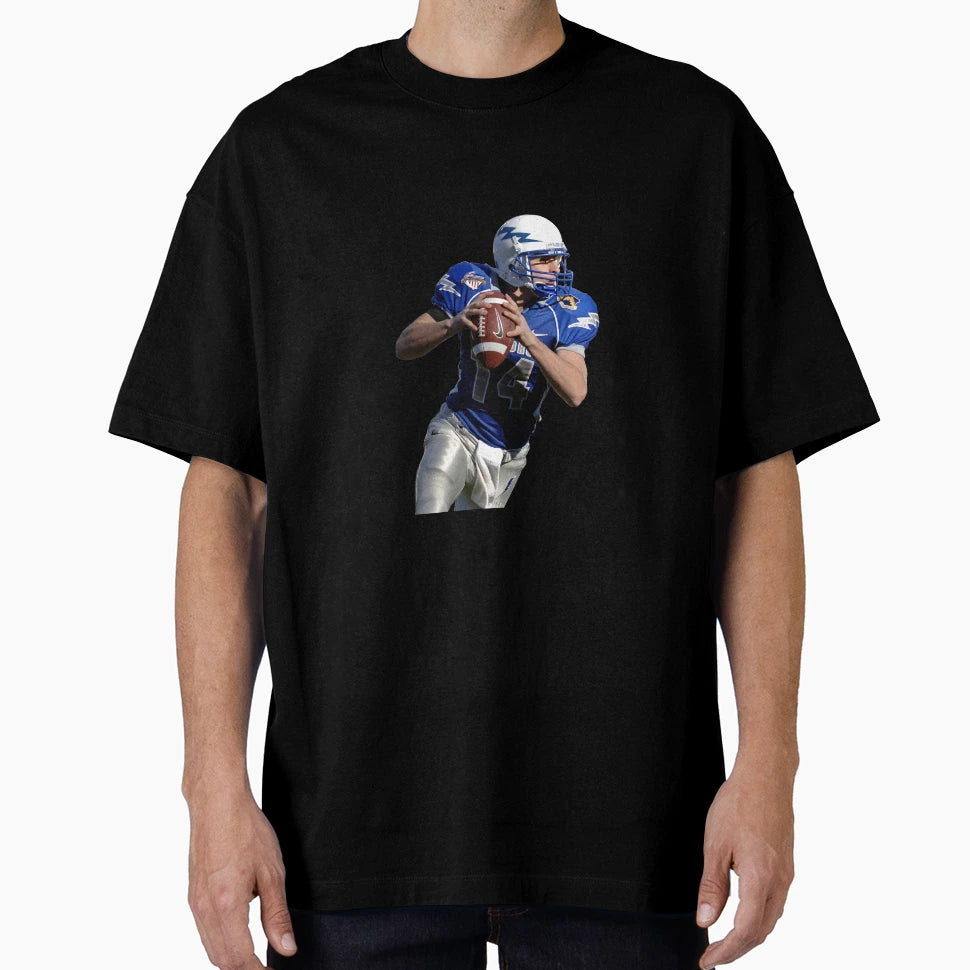 American Footballer White Background T-Shirt - Fun Novelty Design Men Women - T-Shirt, Sweatshirt, Hoodie