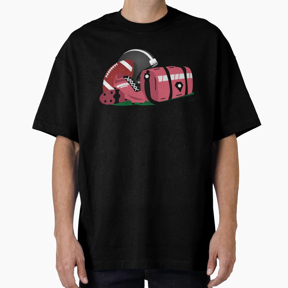 Football Equipment T-Shirt - Casual Everyday Wear Unisex - T-Shirt, Sweatshirt, Hoodie