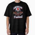 American Football Skull T-Shirt - Streetwear Style Men Women - T-Shirt, Sweatshirt, Hoodie