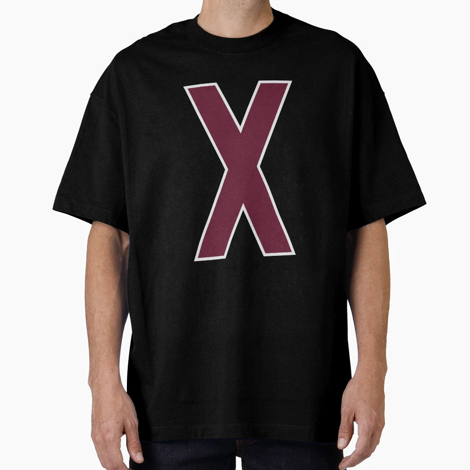 Letter X Bold Collegiate Font T-Shirt - Minimalist Print for Adults - T-Shirt, Sweatshirt, Hoodie