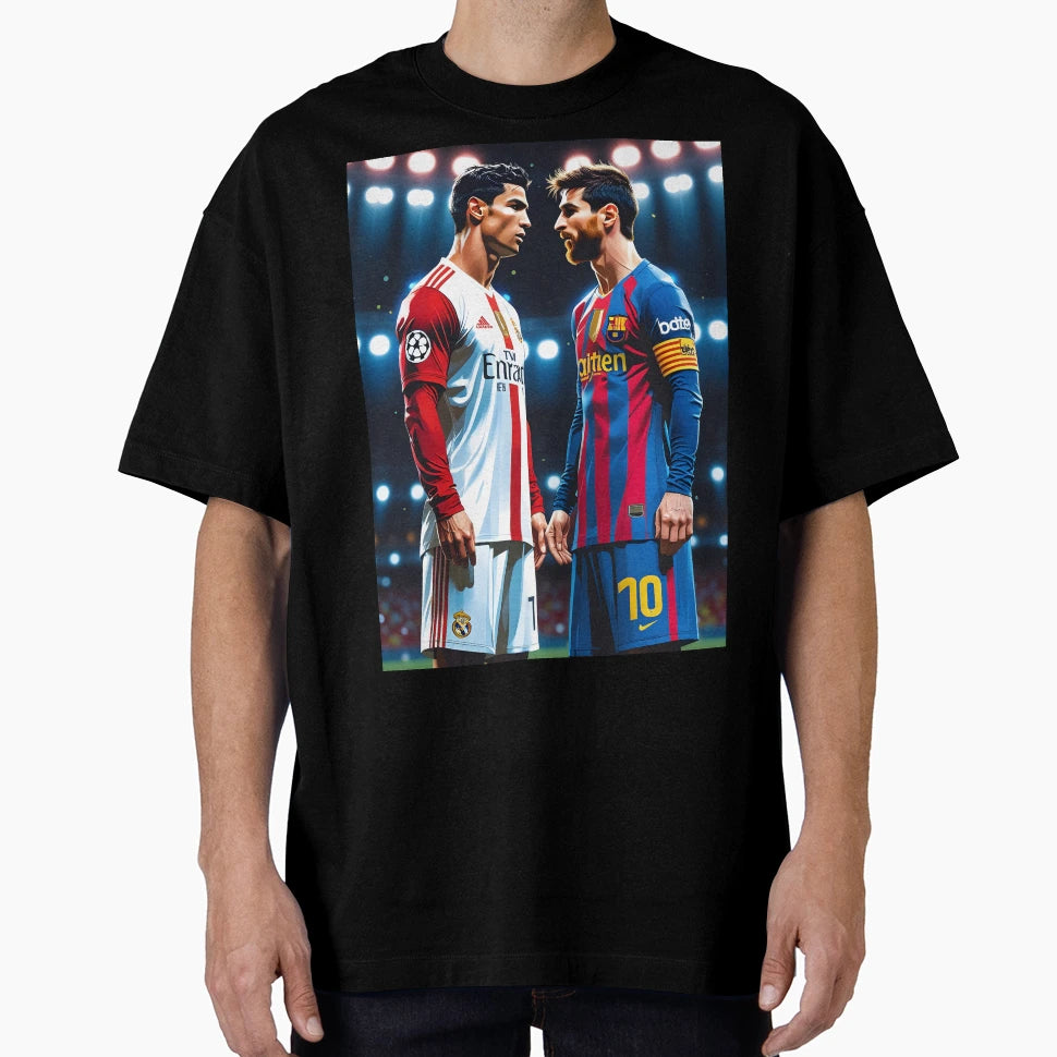 Soccer Battle T-Shirt - Graphic Print Unisex - T-Shirt, Sweatshirt, Hoodie