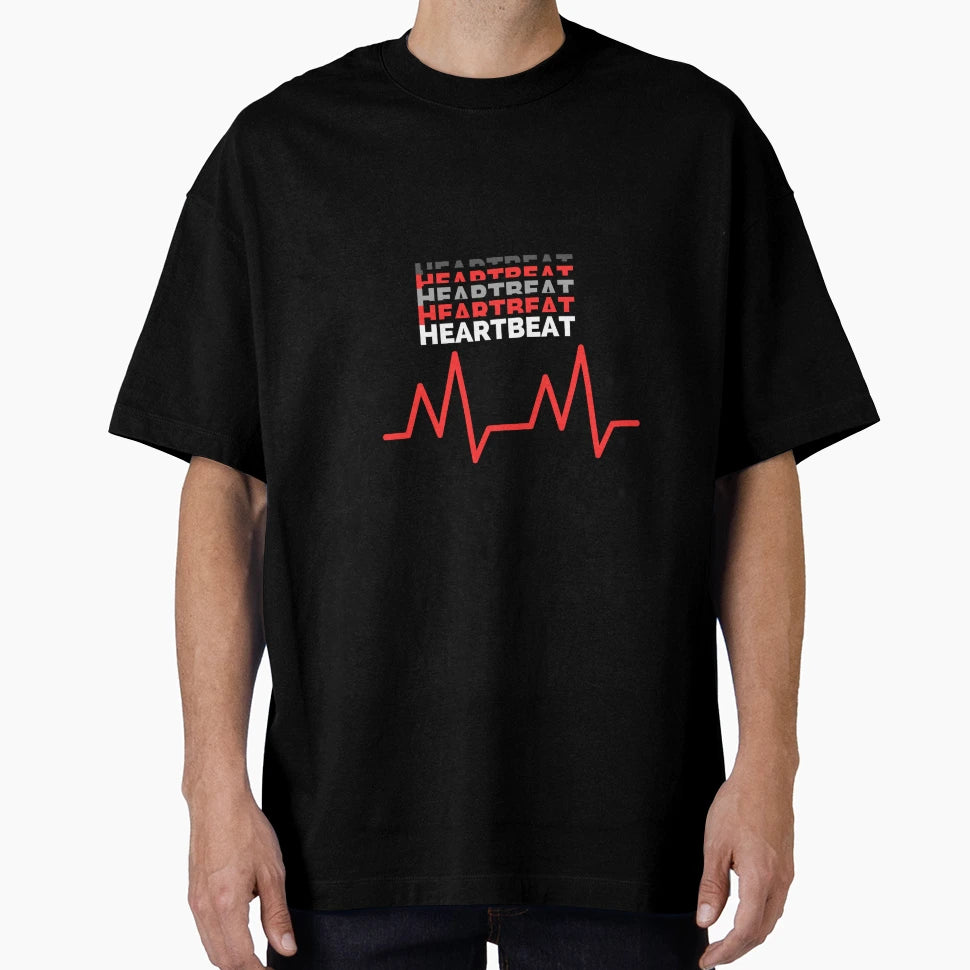 Heartbeat Frequency T-Shirt - Aesthetic Graphic Unisex - T-Shirt, Sweatshirt, Hoodie