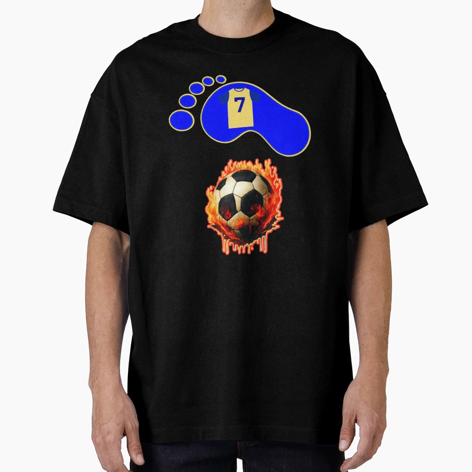 Cristiano Ronaldo 7 T-Shirt - Minimalist Print Men Women - T-Shirt, Sweatshirt, Hoodie