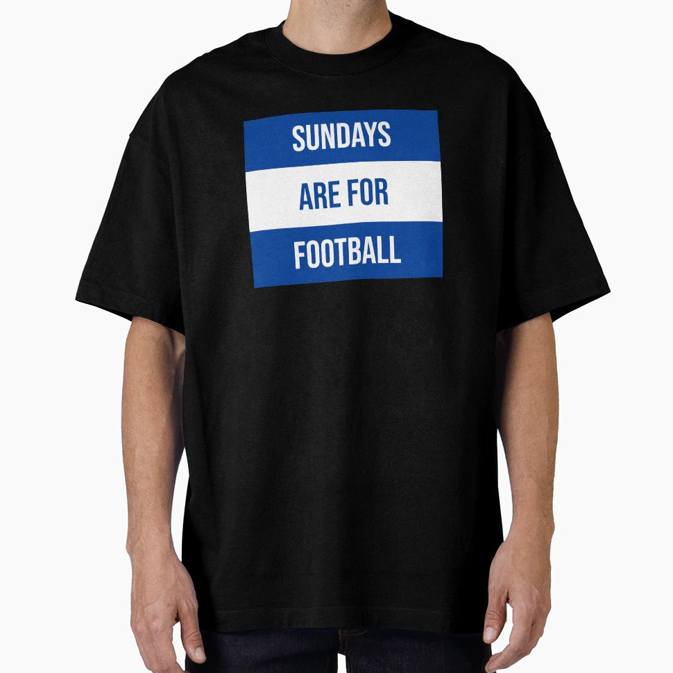 Sundays Are Football T-Shirt - Novelty Apparel Unisex - T-Shirt, Sweatshirt, Hoodie
