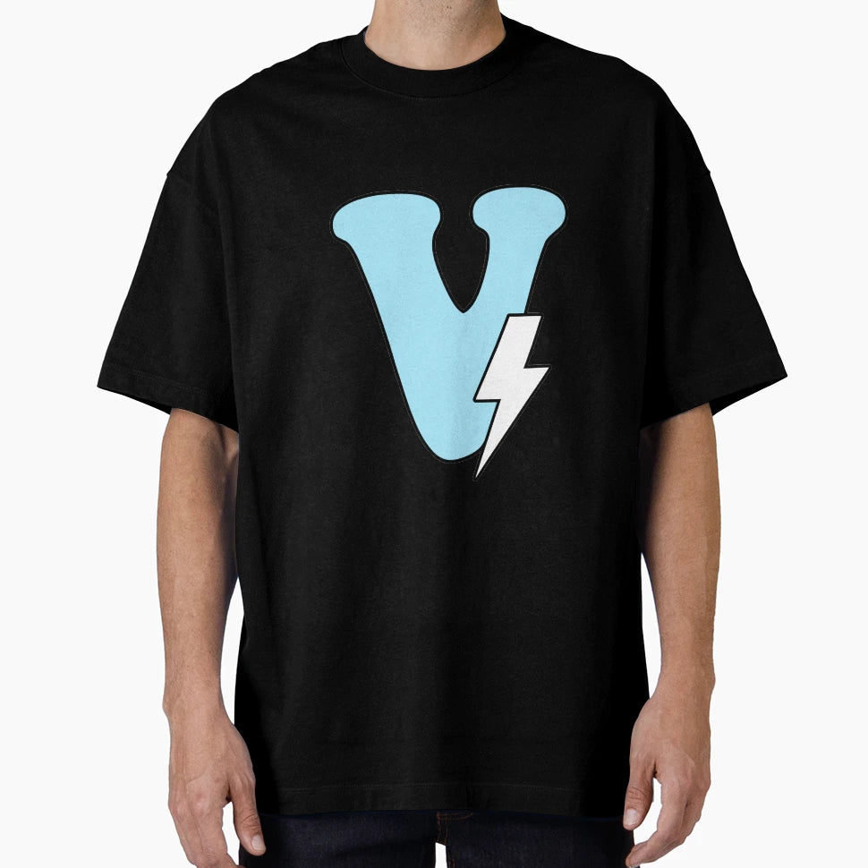 V Lightning T-Shirt - Unique Graphic Unisex - T-Shirt, Sweatshirt, Hoodie