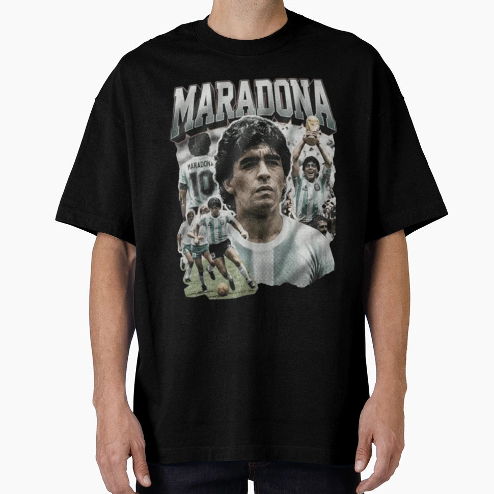 Maradona Eternal Argentina Legend T-Shirt - Unique Graphic Unisex - T-Shirt, Sweatshirt, Hoodie