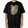 Glitter Football Green Ribbon T-Shirt - Aesthetic Graphic Unisex - T-Shirt, Sweatshirt, Hoodie