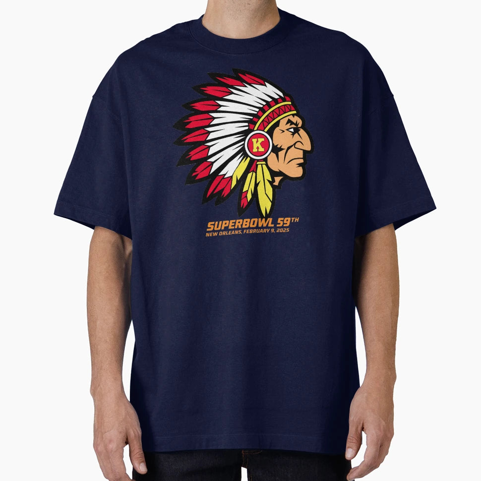 Kansas City Chiefs Superbowl 59Th T-Shirt - Aesthetic Graphic for Adults - T-Shirt, Sweatshirt, Hoodie